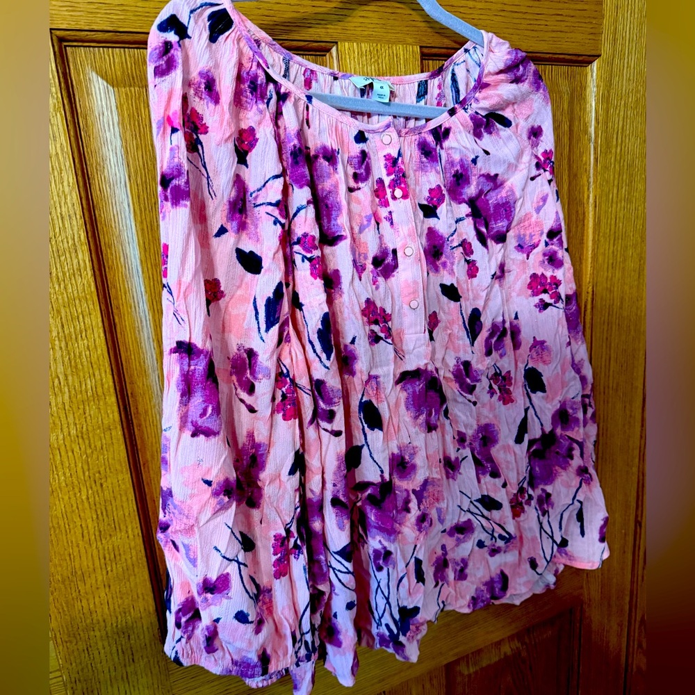 Style & Co Pink Top
